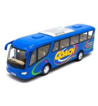 Інерційний автобус Coach (синій)