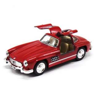 Машинка KINSMART Mercedes-Benz 300 SL (червона)