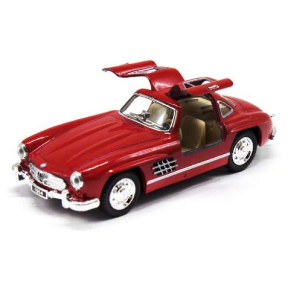 Машинка KINSMART Mercedes-Benz 300 SL (червона)