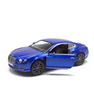 Машинка KINSMART Bentley Continental GT (синя)