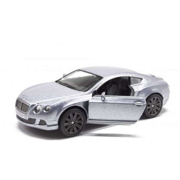 Машинка KINSMART Bentley Continental GT (срібляста)