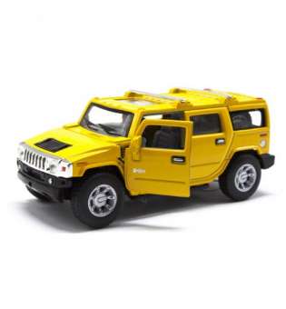 Машинка KINSMART "Hummer H2" (жовта)
