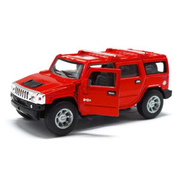 Машинка KINSMART "Hummer H2" (червона)
