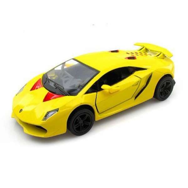 Машинка KINSMART "Lamborghini Sesto Elemento" (жовта)