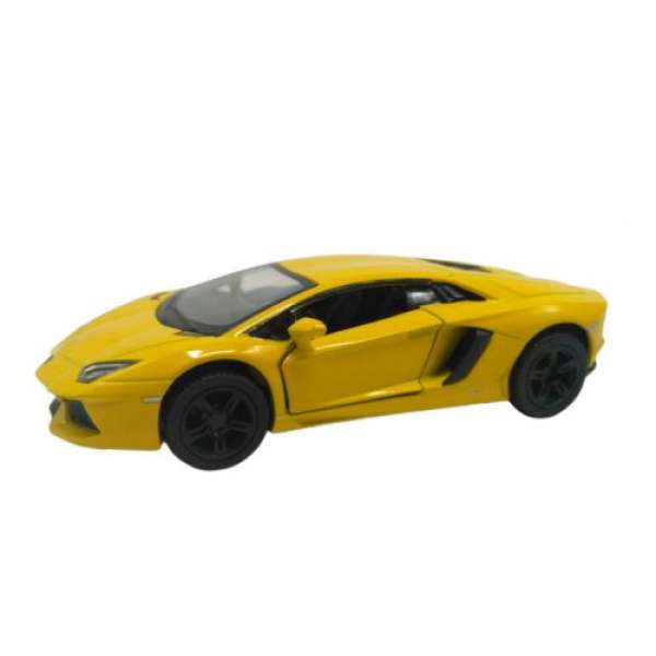 Машинка KINSMART Lamborghini Aventador LP 700-4 (жовта)