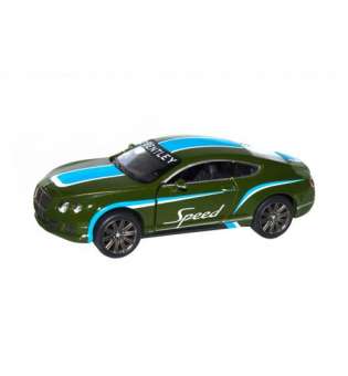 Машинка KINSMART Bentley Continental GT (зелена)