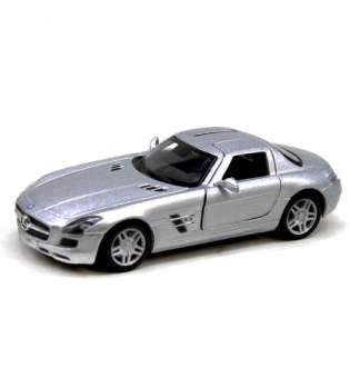 Машинка KINSMART "Mercedes-Benz SLS AMG" (срібляста)