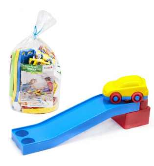 Іграшка дитяча "Різнобарвна дорога", 33 деталі