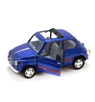 Машинка KINSMART Fiat 500 (синій)