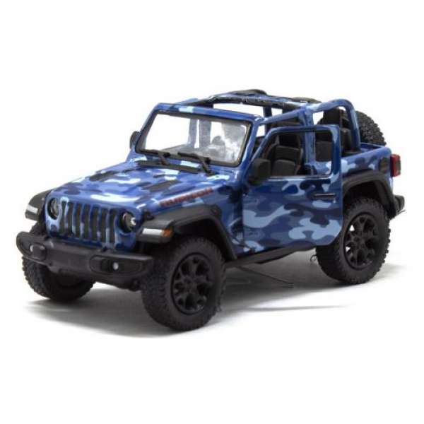 Машинка KINSMART "Jeep. Wrangler camo edition" (синій)