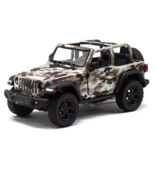 Машинка KINSMART "Jeep Wrangler camo edition" (коричневий)