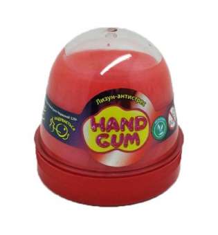 Лизун-антистрес "Hand gum" 120 г червоний