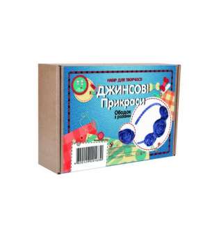 Набір для творчості "Джинсові прикраси. Ободок з трояндами"