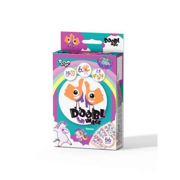 Настільна гра "Doobl image mini: Unicorn" укр