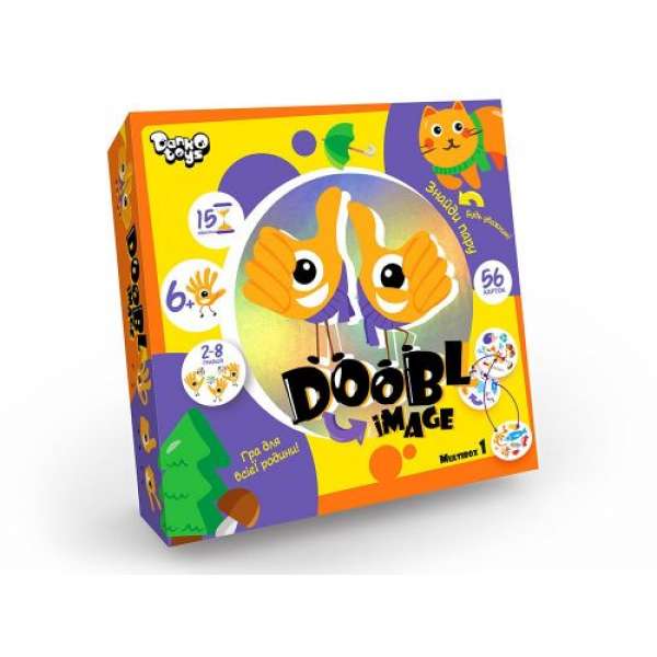 Настільна гра "Doobl image: Multibox 1" укр