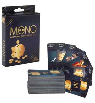 Карткова економічна гра "Mono" 