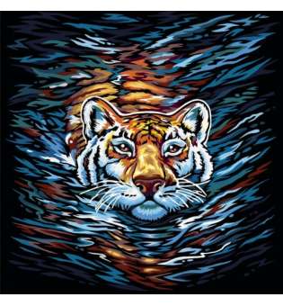 Картина за номерами Тигр укр