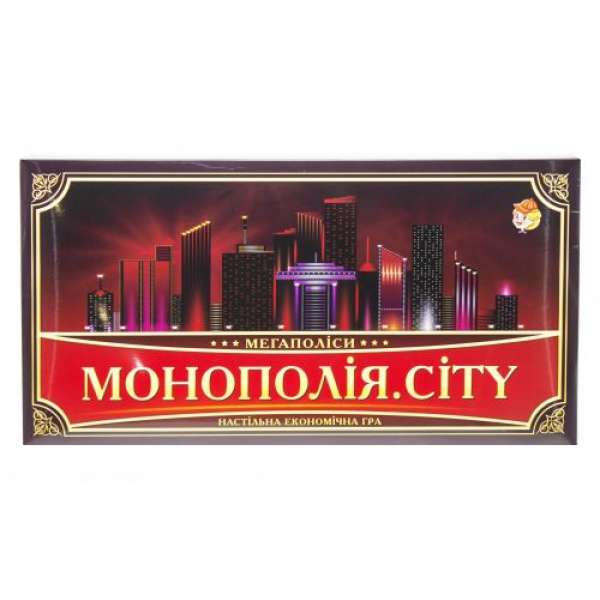 Настільна гра "Монополія. CITY"