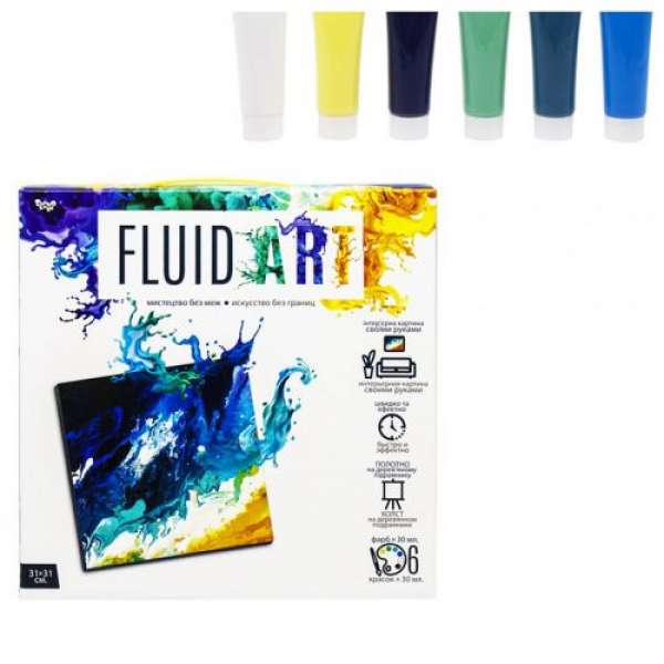 Набір для творчості "Fluid art" 1