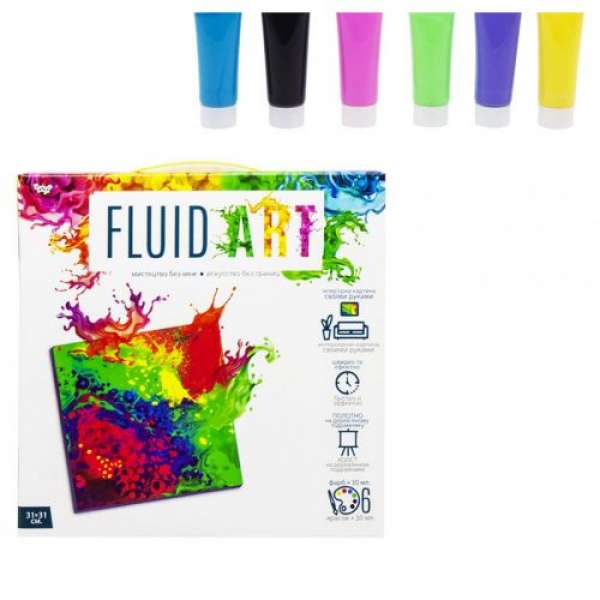 Набір для творчості "Fluid art" 4