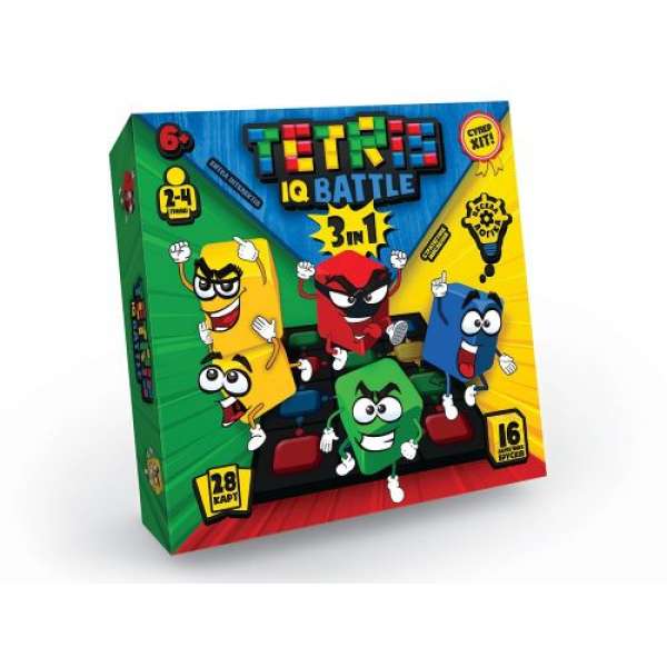 Розвиваюча гра Tetris IQ battle 3in1, укр