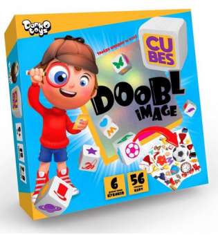 Настільна гра Doobl Image Cubes, укр