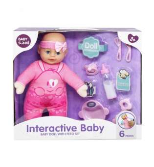 Пупс плюшевий "Interactive Baby", вид 2
