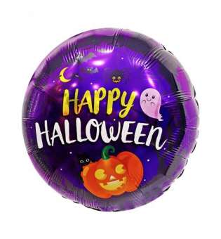 Кулька з фольги "Happy Halloween"