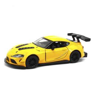 Машинка KINSMART Toyota GR Supra Racing Concept, жовта