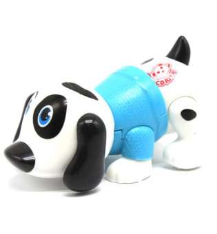 Заводна іграшка "Собачка", блакитна