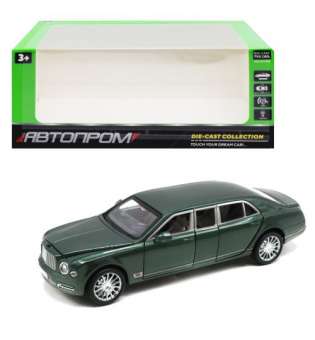 Інерційна машинка "Автопром: Bentley", зелена