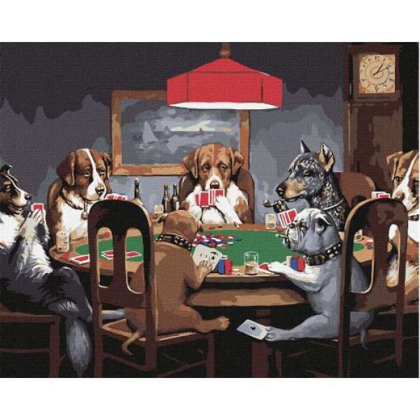Картина за номерами Гра в покер