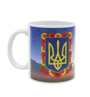 Чашка "Україна у квітах"