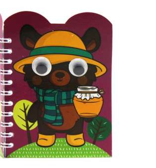 Блокнот "Оченята: Ведмідь с медом"
