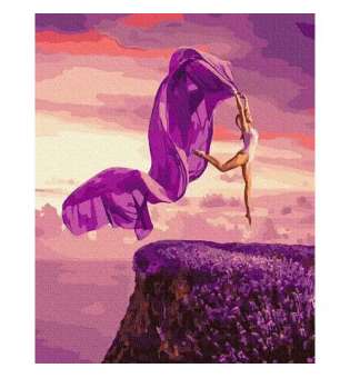 Картина за номерами Фіолетовий світ