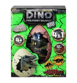 Набір для творчості "Dino Paleontology. EGG" 4 в 1