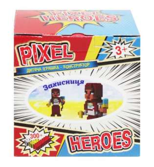 Конструктор "Pixel Heroes: Захисниця", 410 дет.