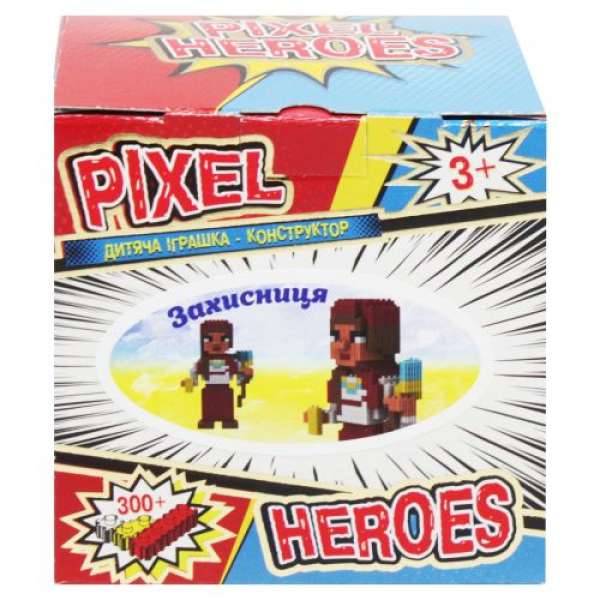 Конструктор "Pixel Heroes: Захисниця", 410 дет.