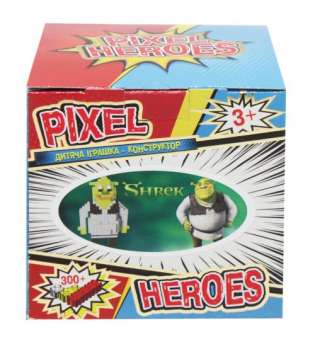 Конструктор "Pixel Heroes: Шрек", 491 дет.