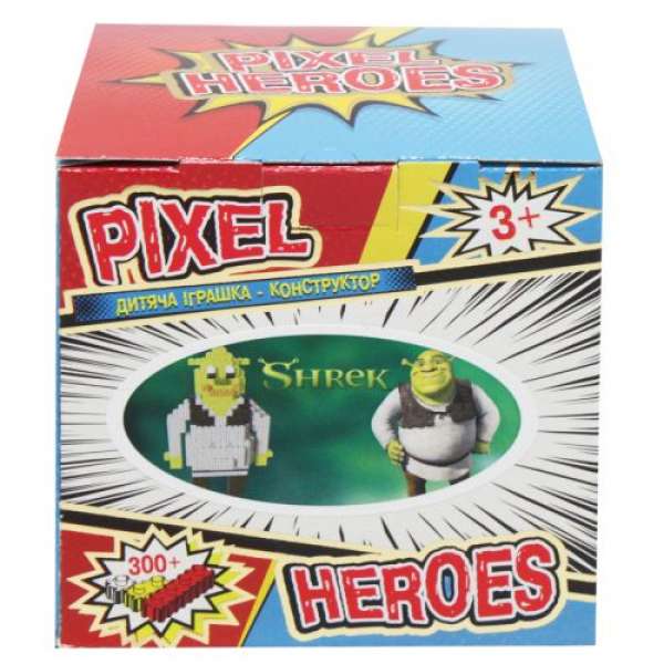 Конструктор "Pixel Heroes: Шрек", 491 дет.