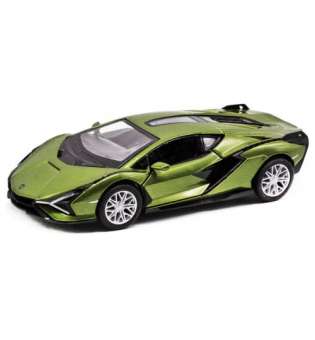 Машинка Kinsmart "Lamborghini Sian 5", зелений