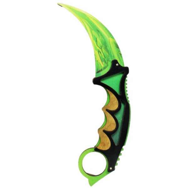 Сувенірний ніж Керамбіт: Dragon Glass Emerald