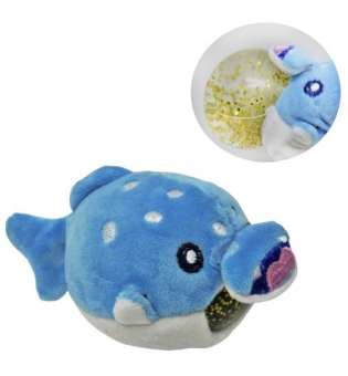 Плюшева іграшка-антистрес Блакитна рибка