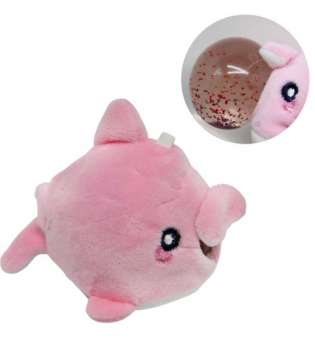 Плюшева іграшка-антистрес Рожева рибка