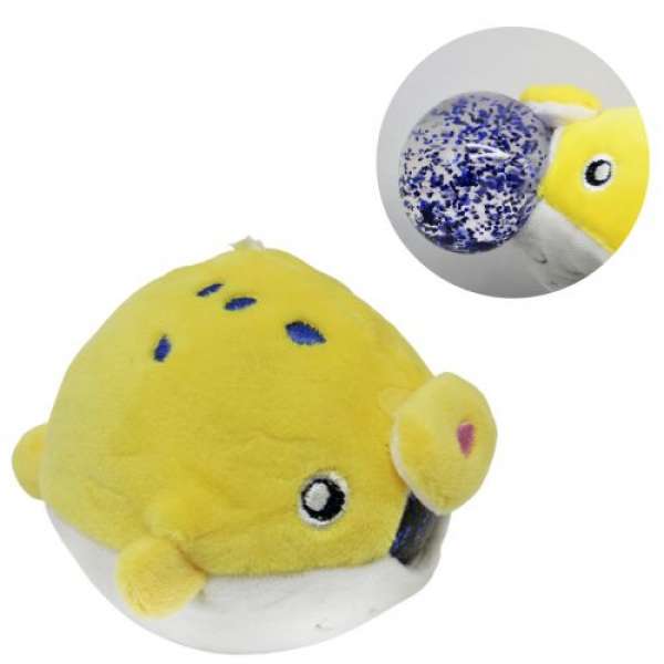Плюшева іграшка-антистрес Жовта рибка