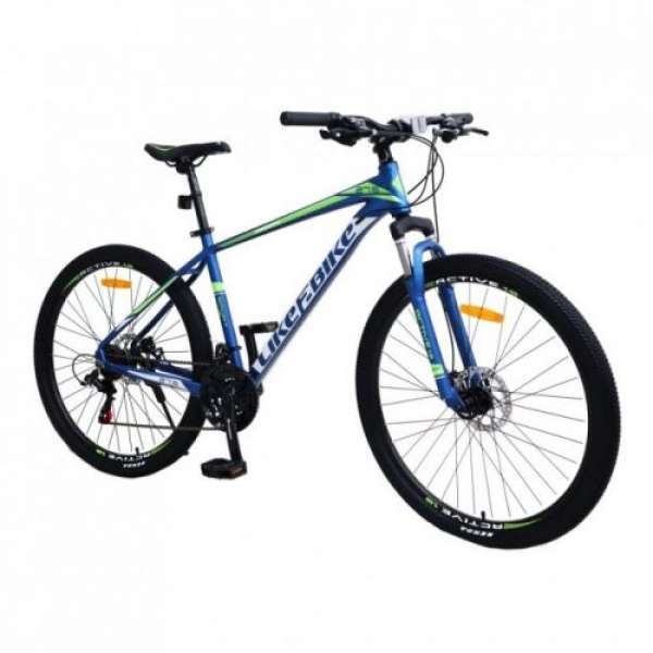 Велосипед дорослий LIKE2BIKE Active 27,5, синій