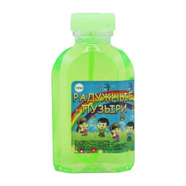 Мильні бульбашки Rainbow Bubbles, 150 мл (рус.)