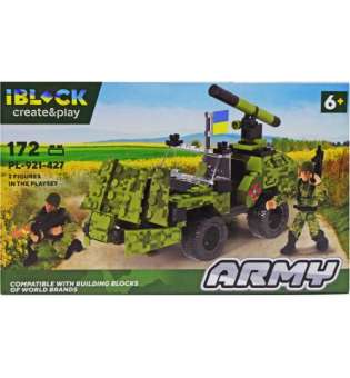 Конструктор "IBLOCK: Army", 172 дет