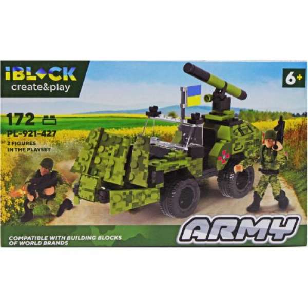 Конструктор "IBLOCK: Army", 172 дет