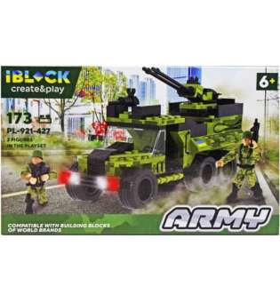 Конструктор "IBLOCK: Army", 173 дет